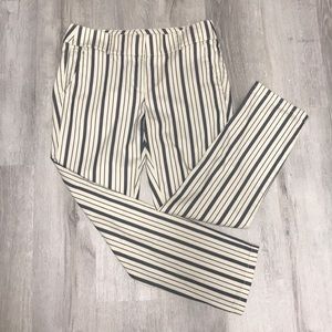 Ann Taylor-Loft striped slacks